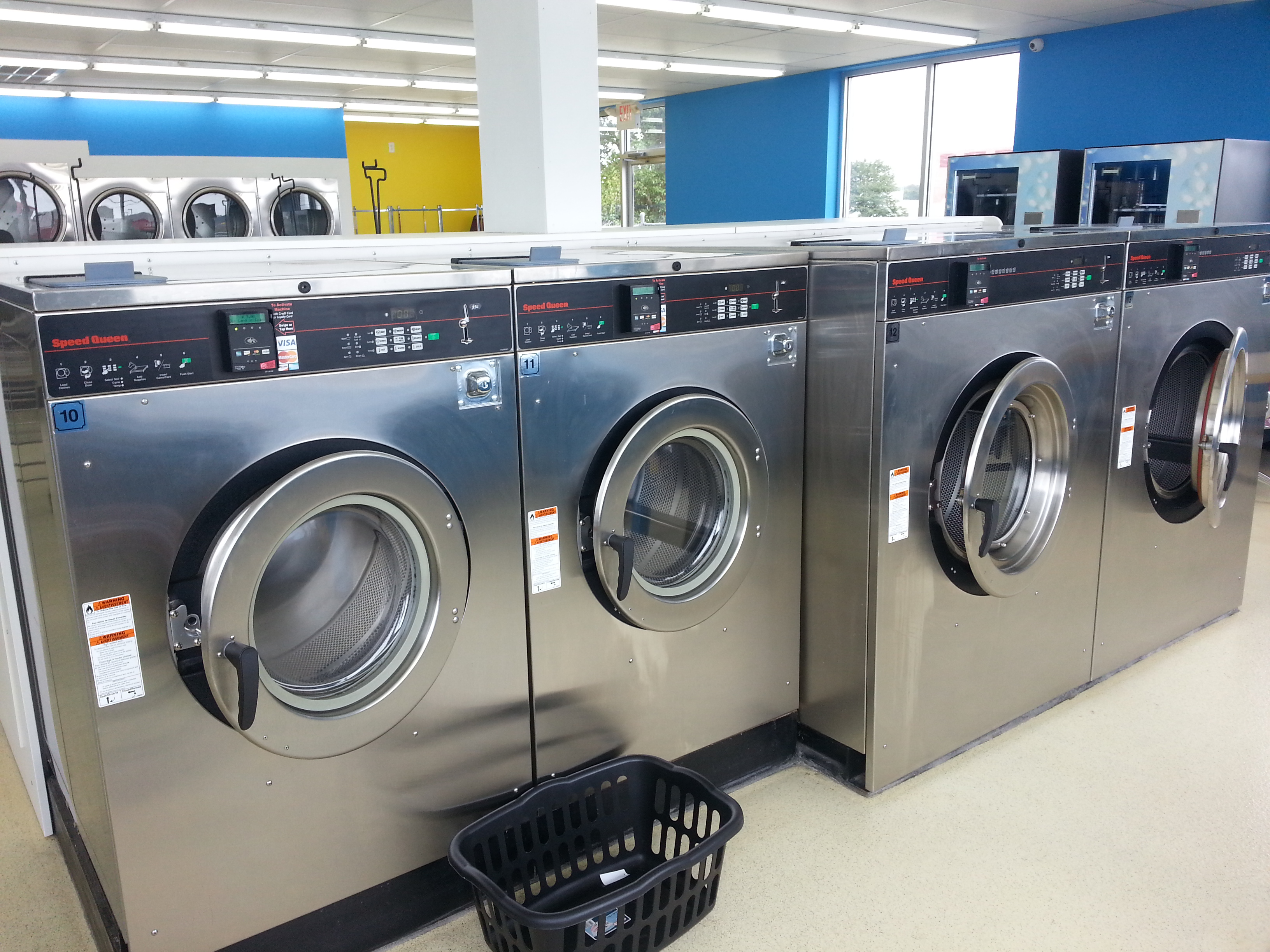 coin laundry equipment