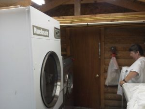 This is an OPL commercial laundry equipment system in south-western TN. They built a new building for the system!