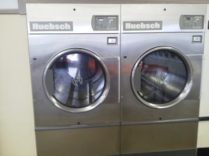 Aren't these 75 lbs. dryers beautiful! The stainless steel baskets make them look so deep!